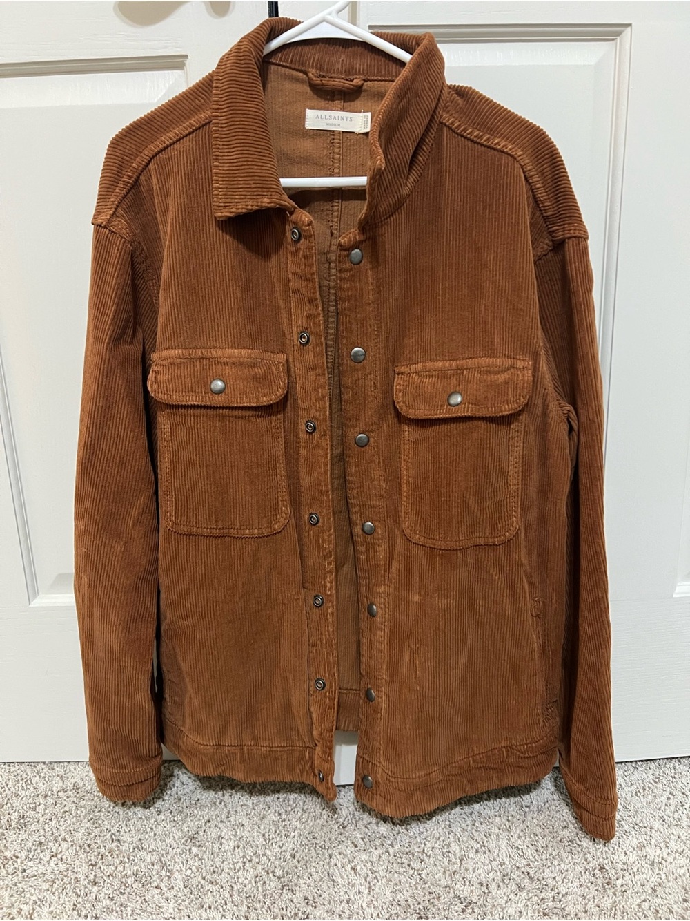 Allsaints Castleford Corduroy Shirt Jacket